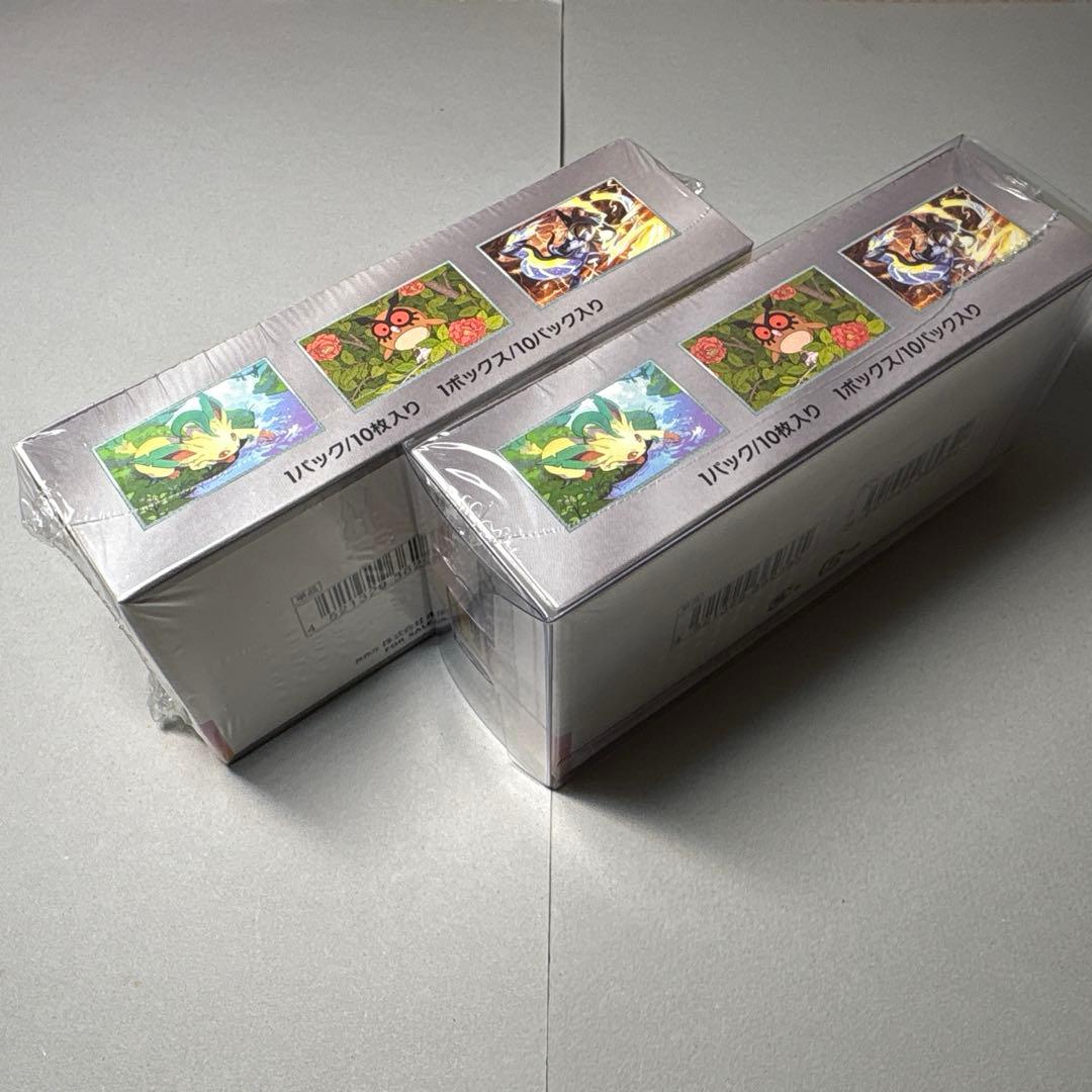 ポケモンカードゲーム　テラスタルフェスex新品未開封シュリンク付き2box