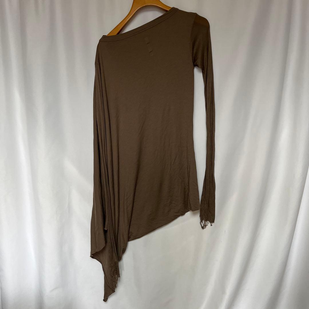 Rick Owens Lilies 変形 アシンメトリー ドレープカットソー