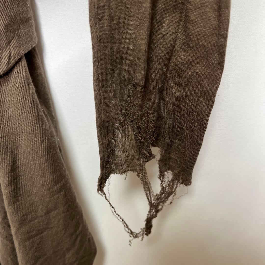 Rick Owens Lilies 変形 アシンメトリー ドレープカットソー