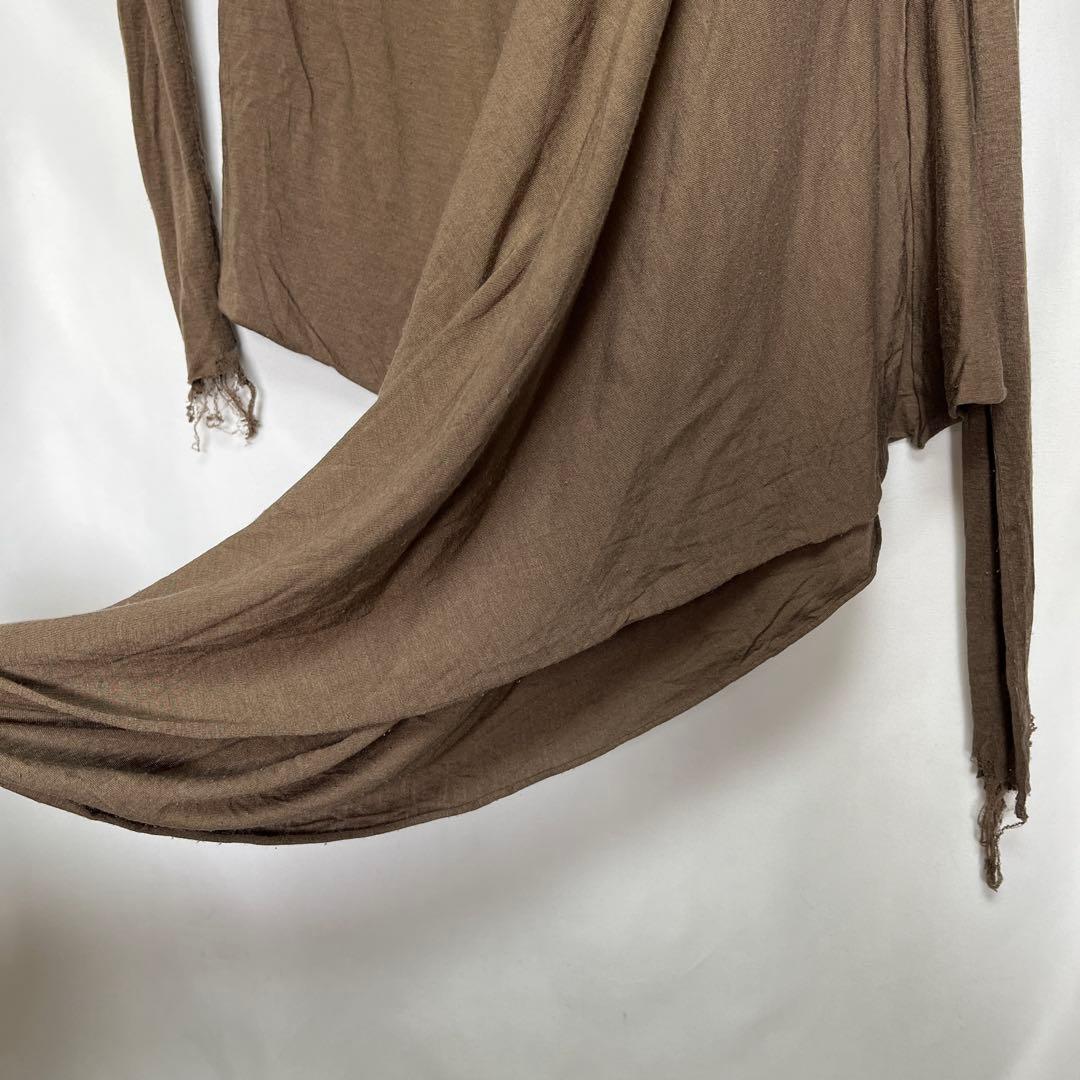 Rick Owens Lilies 変形 アシンメトリー ドレープカットソー