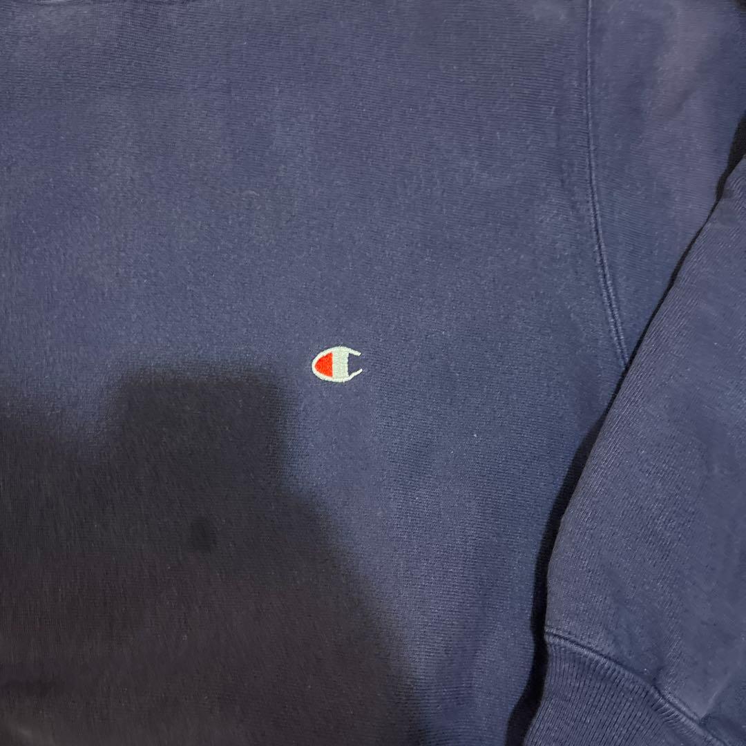 90s USA製 Champion リバースウィーブ L パープル 刺繍タグ