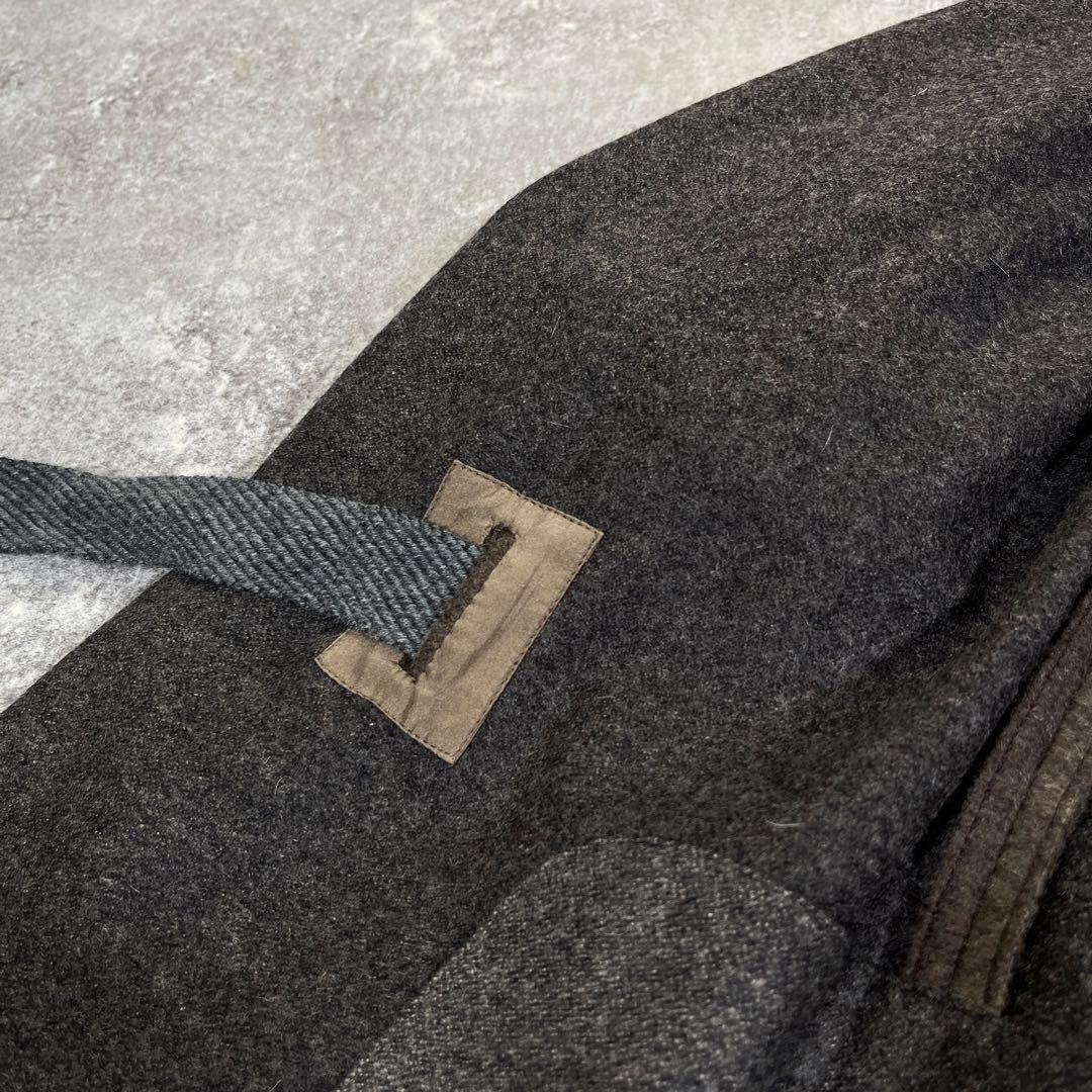 極美品 ブルネロクチネリ　ウール　ジャケット　ベルト　高品質　42 ブラウン