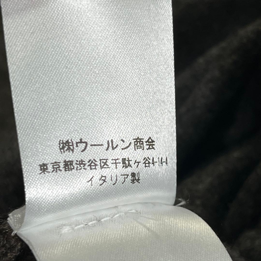 極美品 ブルネロクチネリ　ウール　ジャケット　ベルト　高品質　42 ブラウン