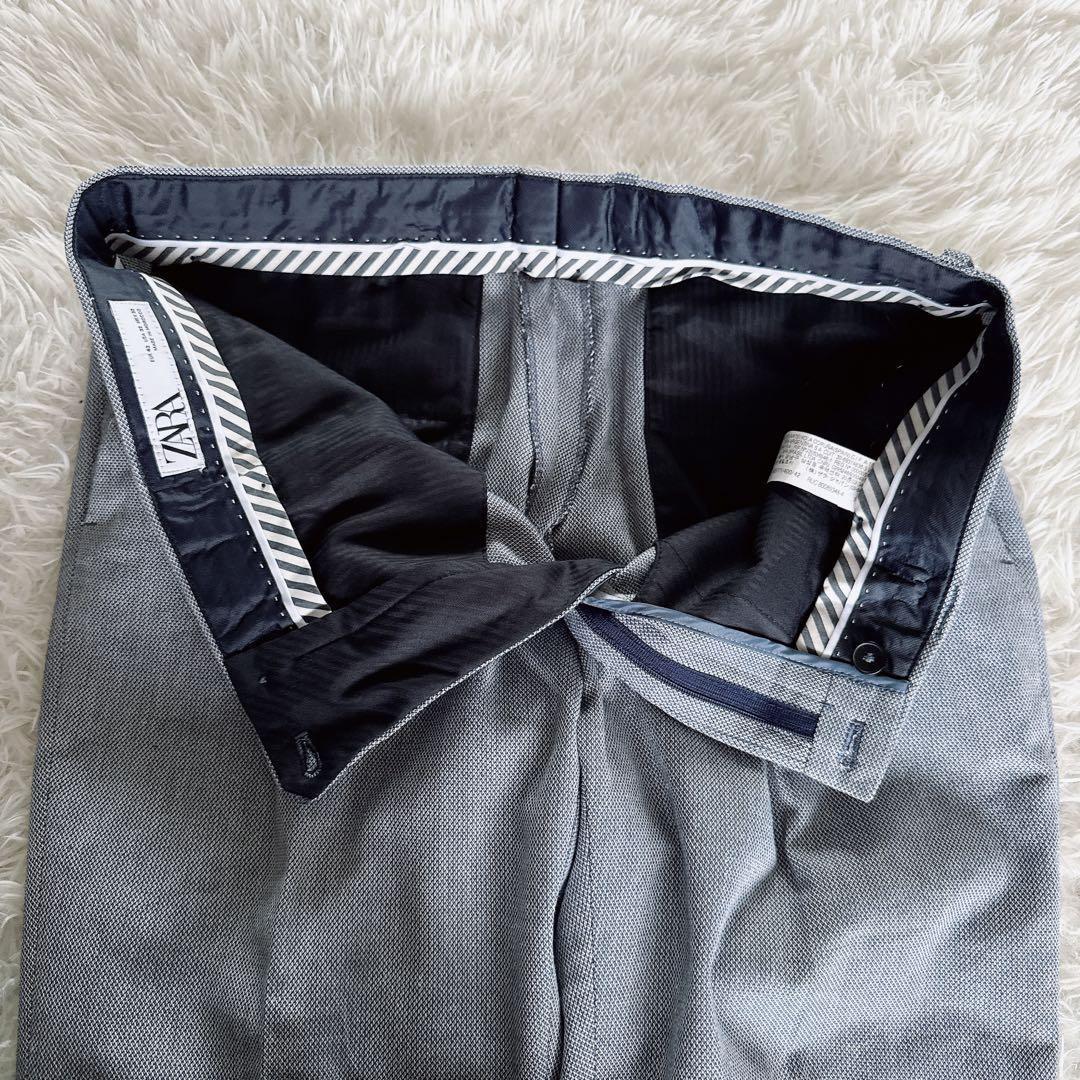 ZARA スーツセットアップ 2XL相当 希少サイズ・リネン混・軽量