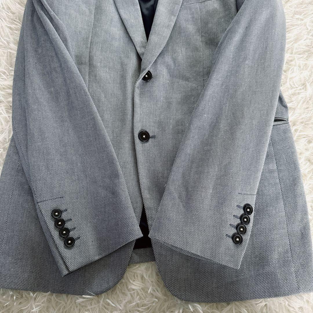 ZARA スーツセットアップ 2XL相当 希少サイズ・リネン混・軽量