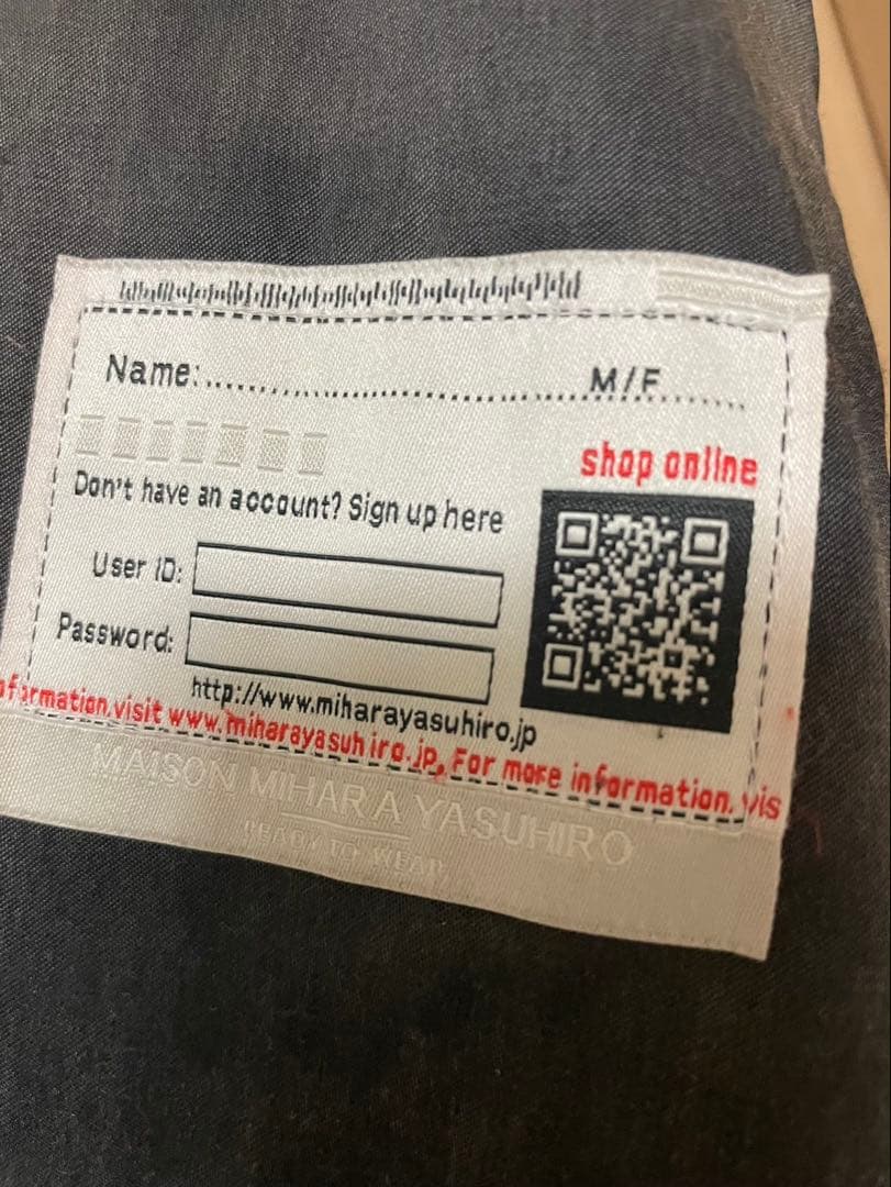 メゾンミハラヤスヒロ　コットンサテンワイドショーツ　BTS SUGA着用