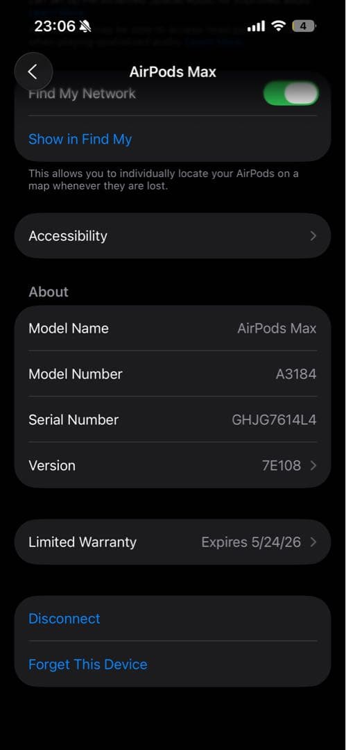 AirPods Max ミッドナイト　(正規品)