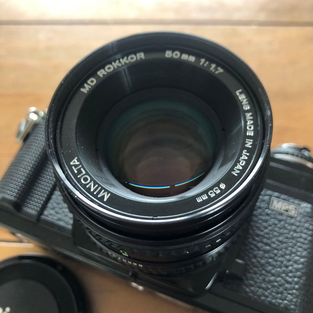 MINOLTA X-700 フィルムカメラ MD ROKKOR 50mm レンズ