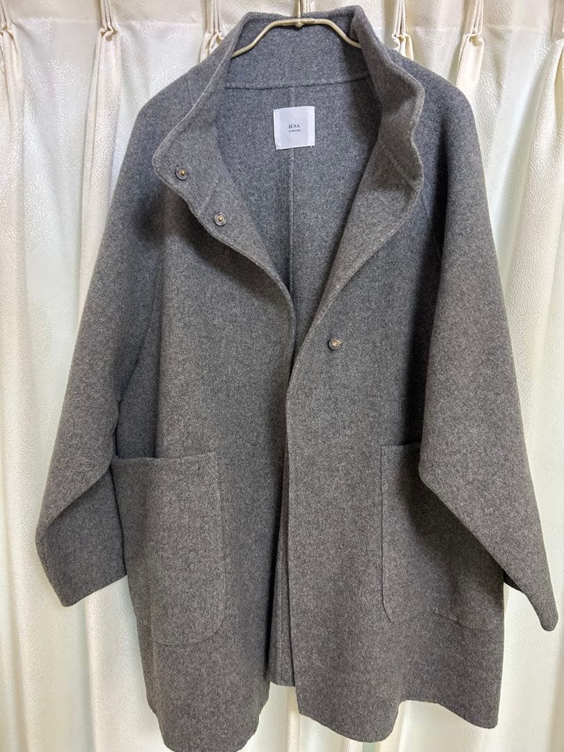 ウールグレーコート