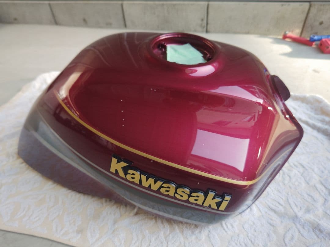 ZRX1200ダエグのガソリンタンク