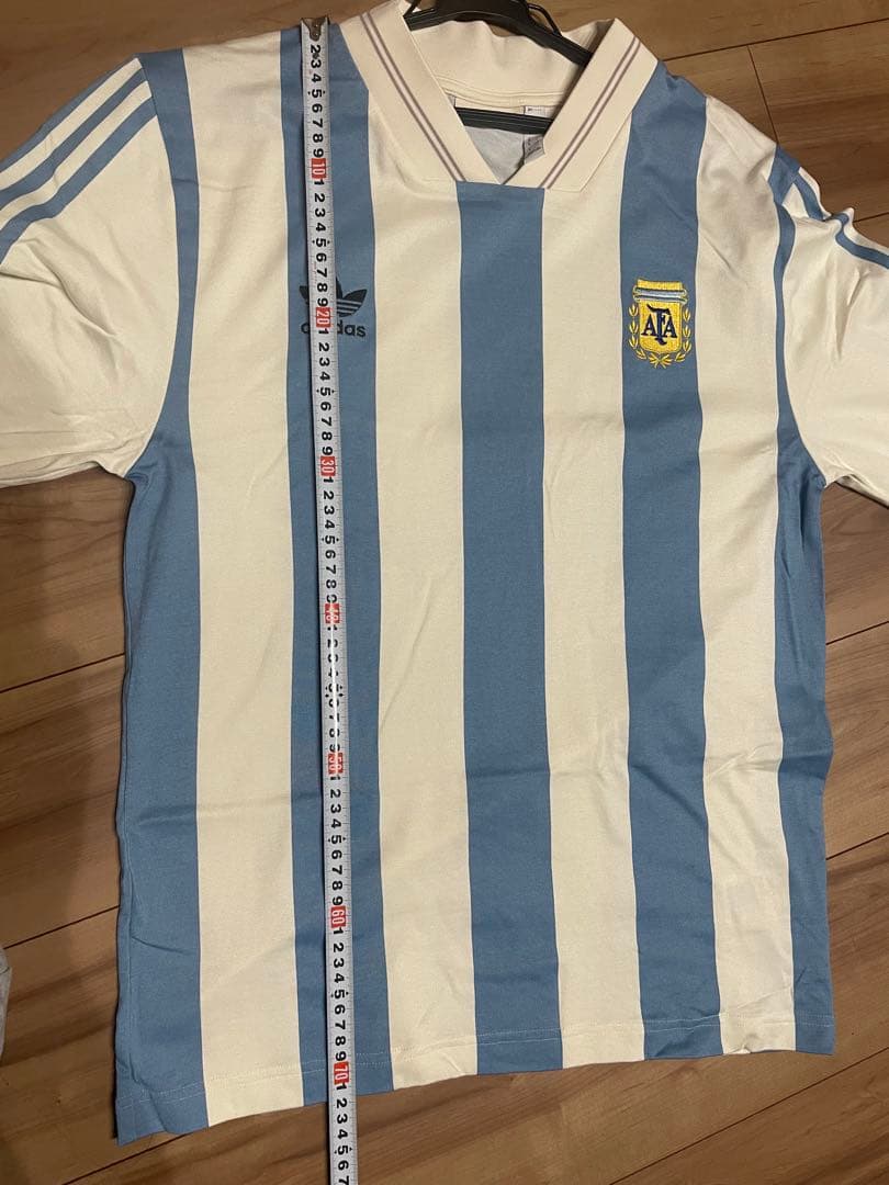 アディダスオリジナルス アルゼンチン 代表1986復刻ユニフォームシャツ