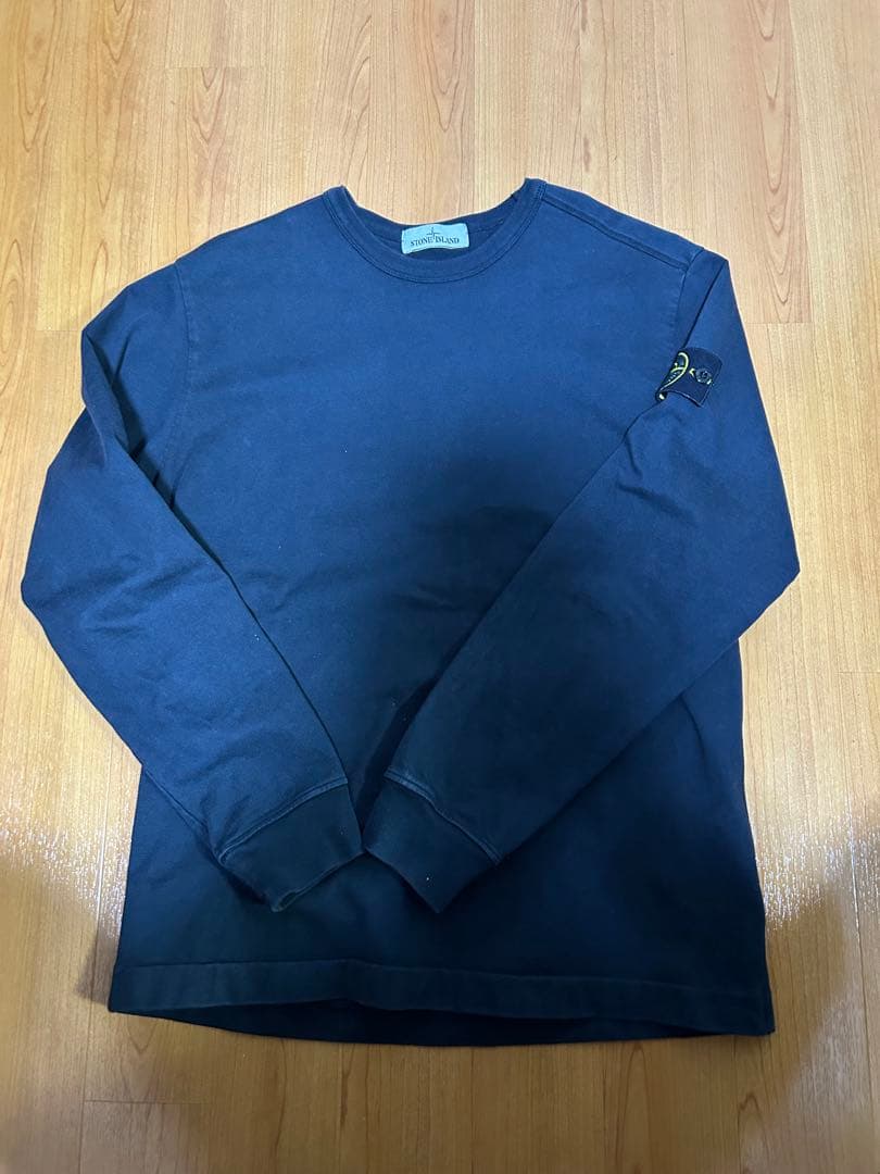 【最終値下げ】STONE  ブラッククルーネック トレーナー