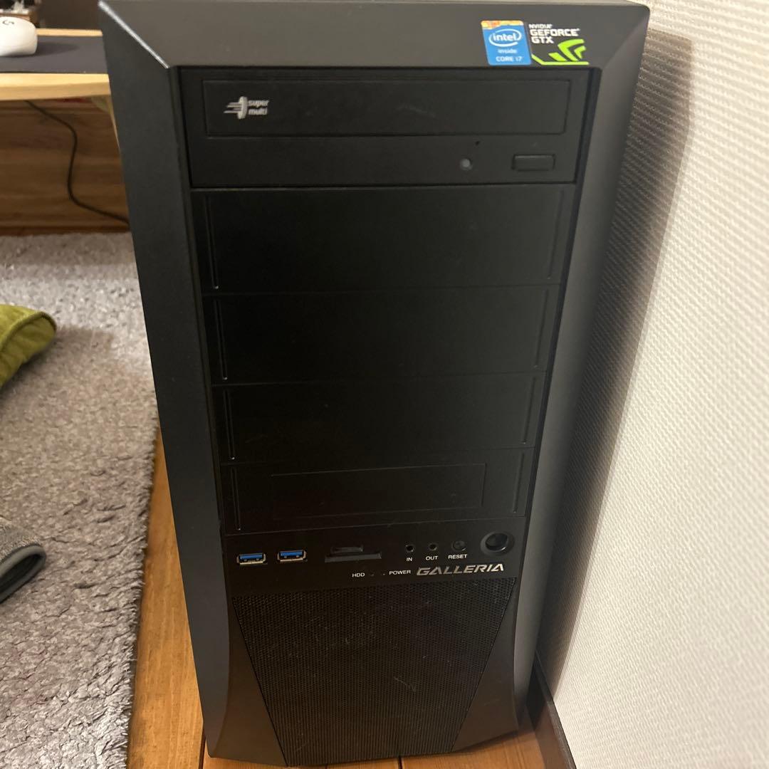 ゲーミングPC core i7 GTX960搭載