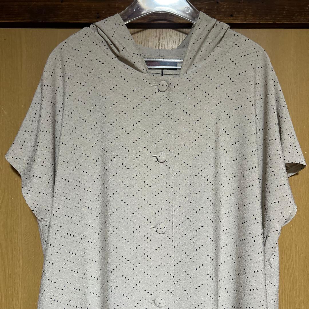 詩仙堂フード付きベスト