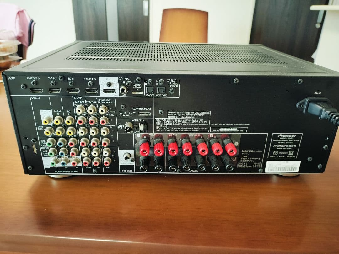 Pioneer AVアンプ VSX-821