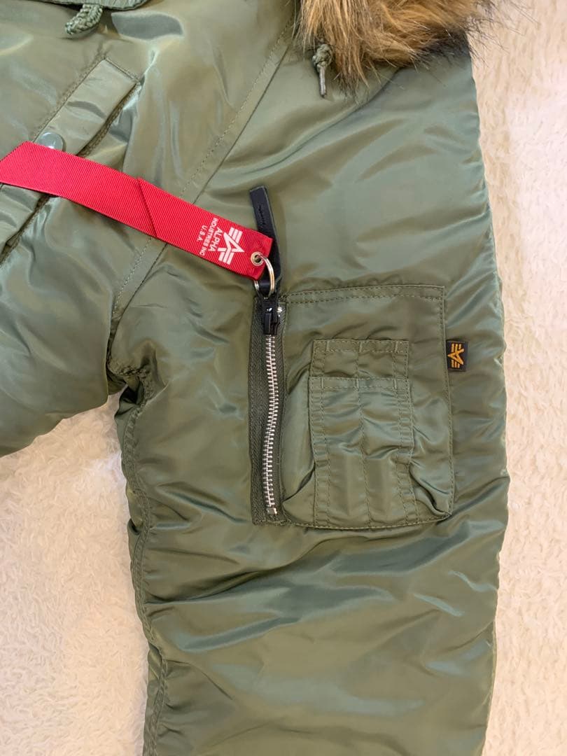 アルファ　N3B 極美品　MA1のおまけ付き