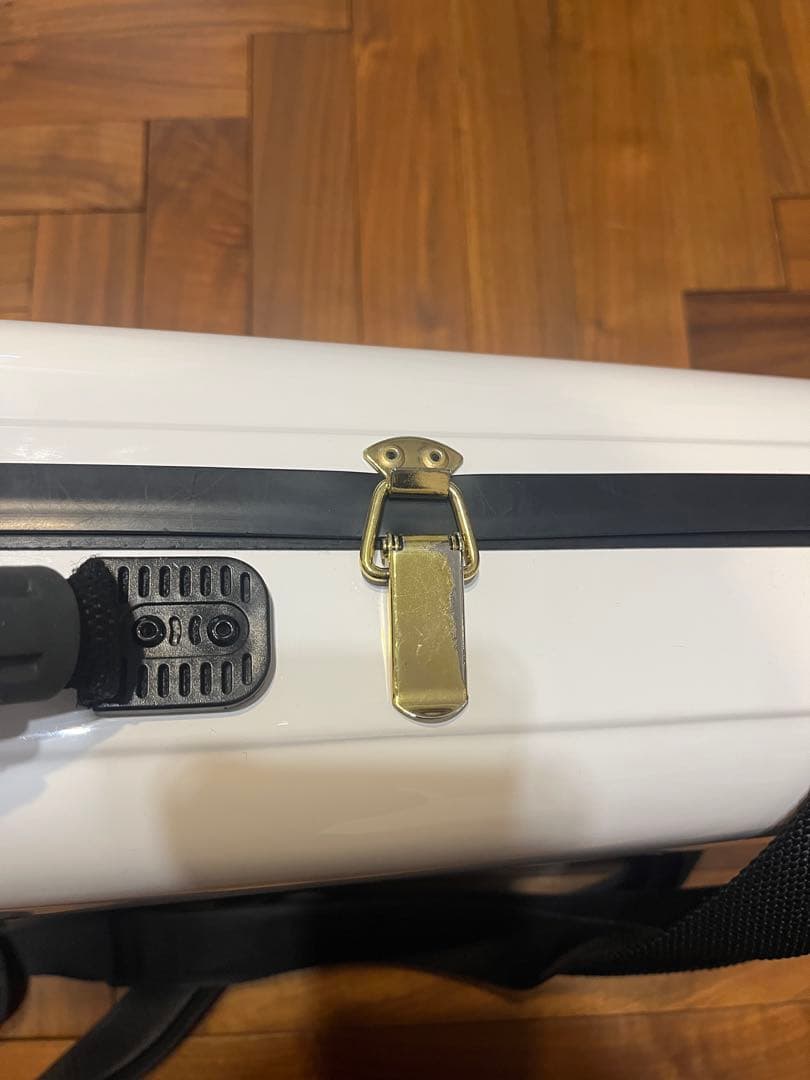 DACオリジナルトロンボーンケース　テナー&テナーバス用　オフホワイト 金ラッチ