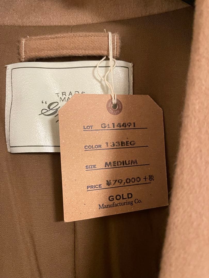 東洋エンタープライズgold ノーカラーコート