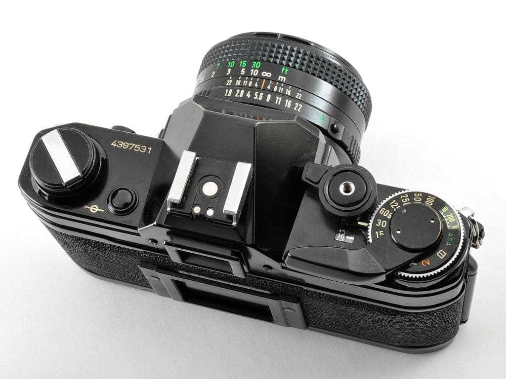 キヤノン AE-1 ブラック NEW FD 50mm f1.8《完動品》