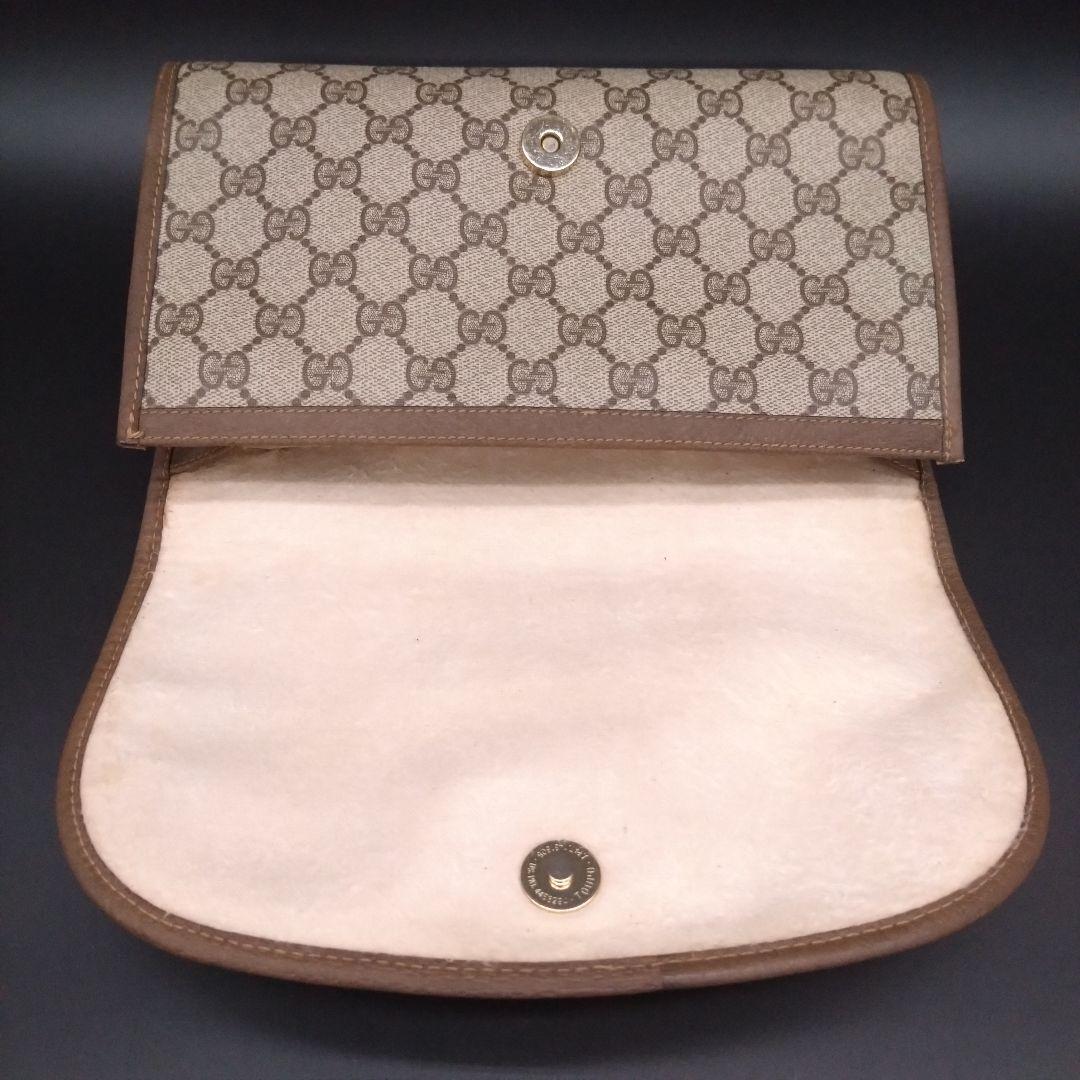 GUCCI クラッチバッグ GGスプリーム柄×シェリーライン 89・01・030