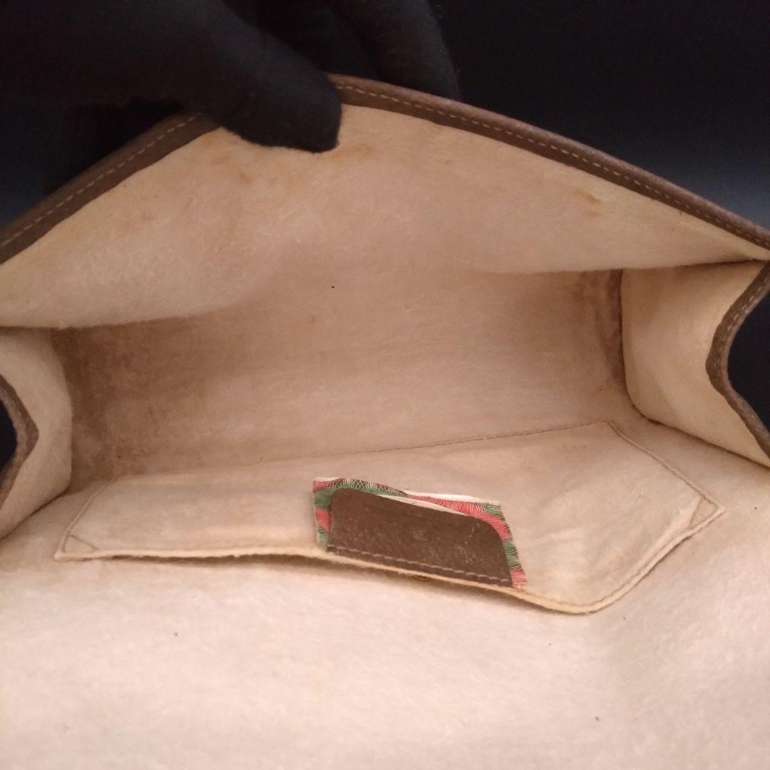 GUCCI クラッチバッグ GGスプリーム柄×シェリーライン 89・01・030