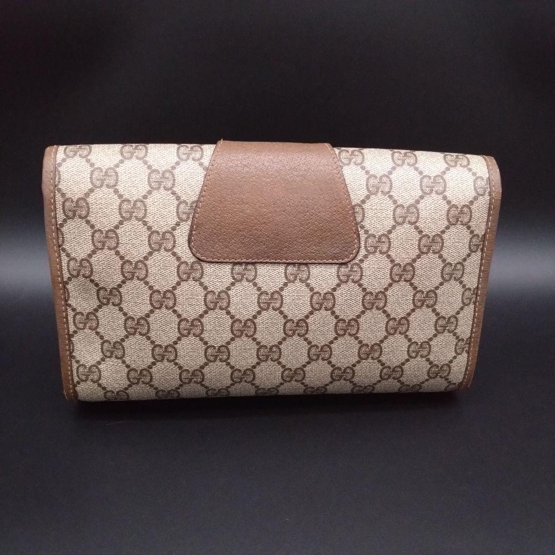 GUCCI クラッチバッグ GGスプリーム柄×シェリーライン 89・01・030