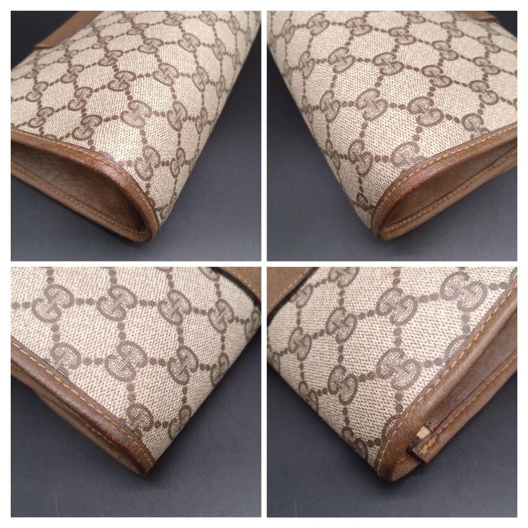 GUCCI クラッチバッグ GGスプリーム柄×シェリーライン 89・01・030