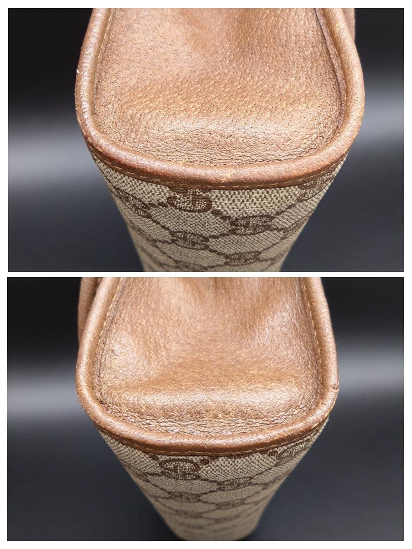 GUCCI クラッチバッグ GGスプリーム柄×シェリーライン 89・01・030