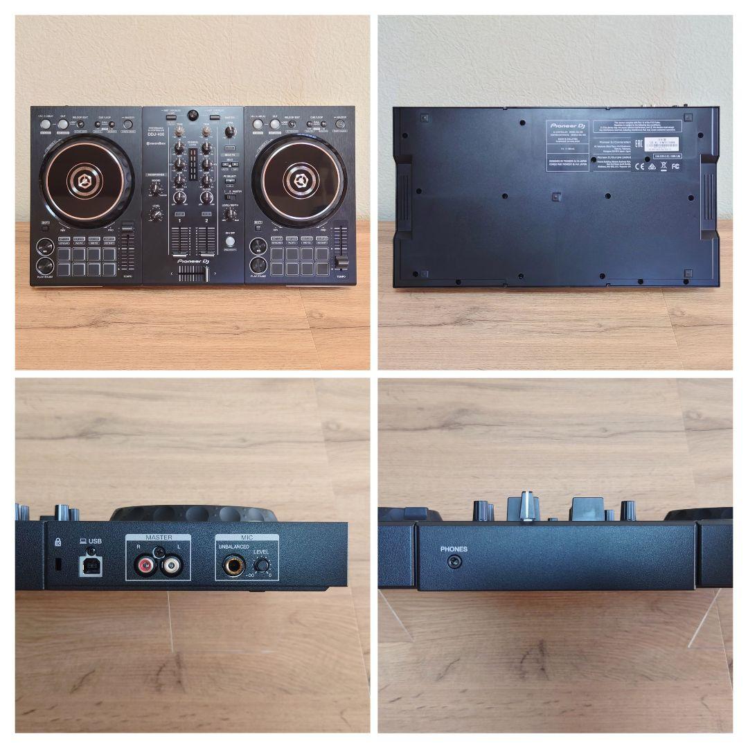 Pioneer DJ DDJ-400 スタート4点セット