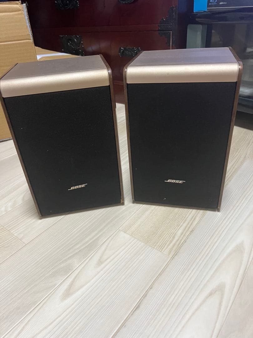 値下げBose スピーカー モデル125 モンスタースピーカーケーブル付属