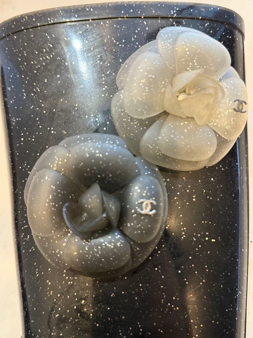 CHANEL × レインブーツ
