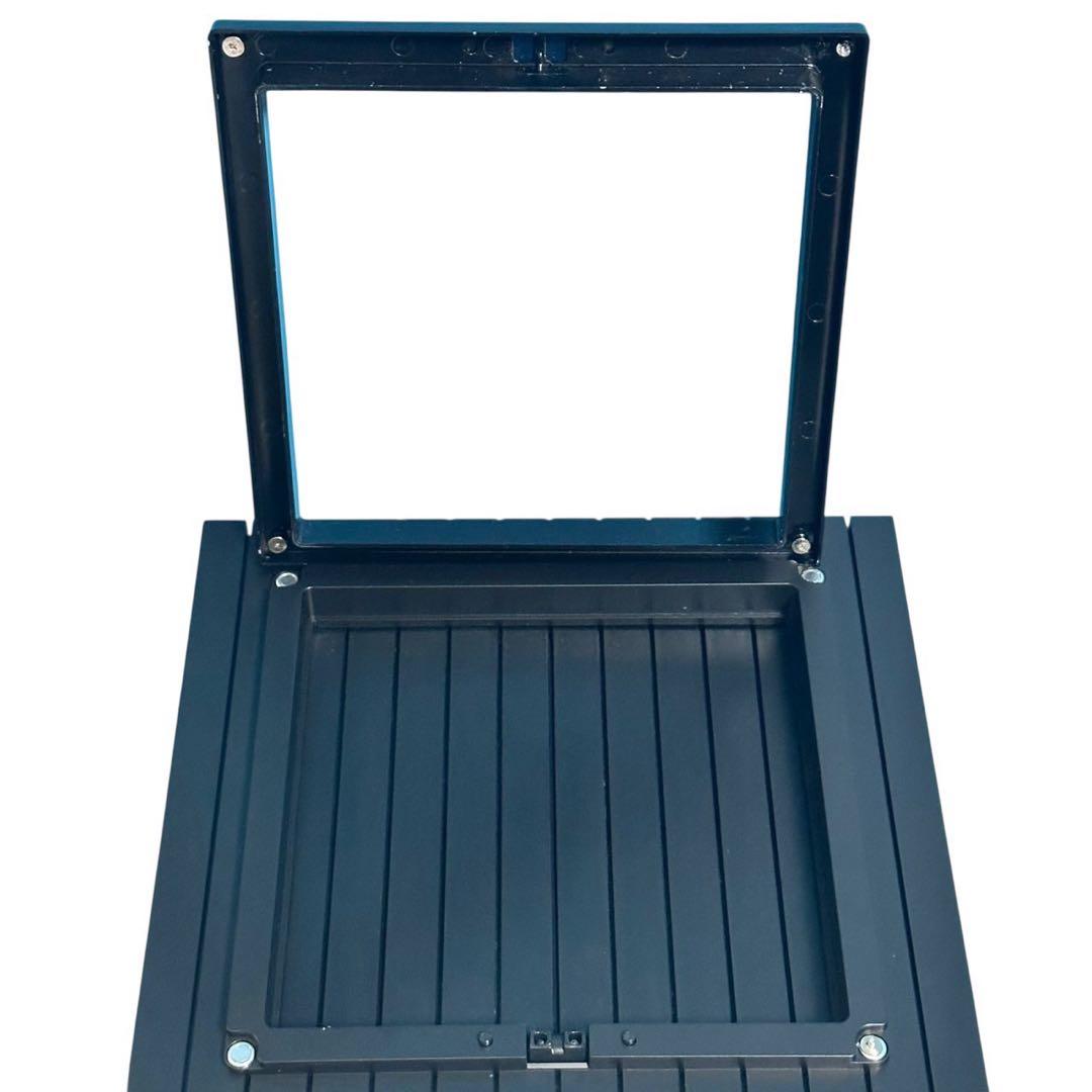 めいZitA 自動開閉ゴミ箱 スクエアタイプ ブラック