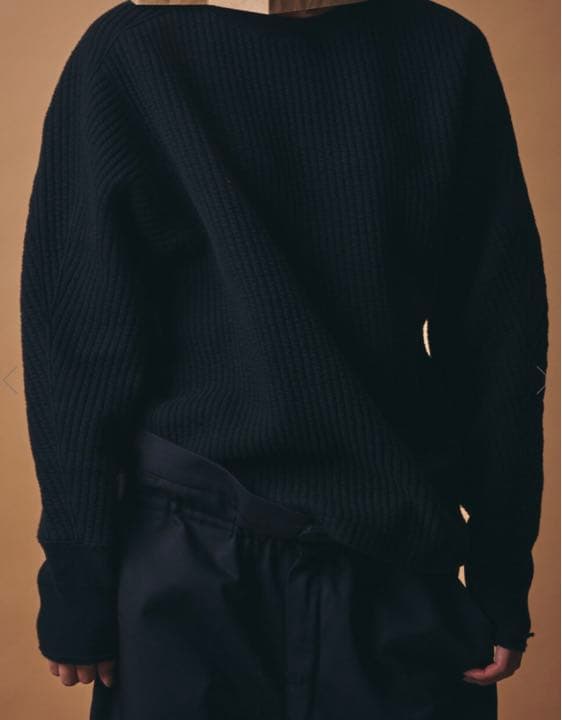 m.u 凸凹 L/S ブラック JAPONESS