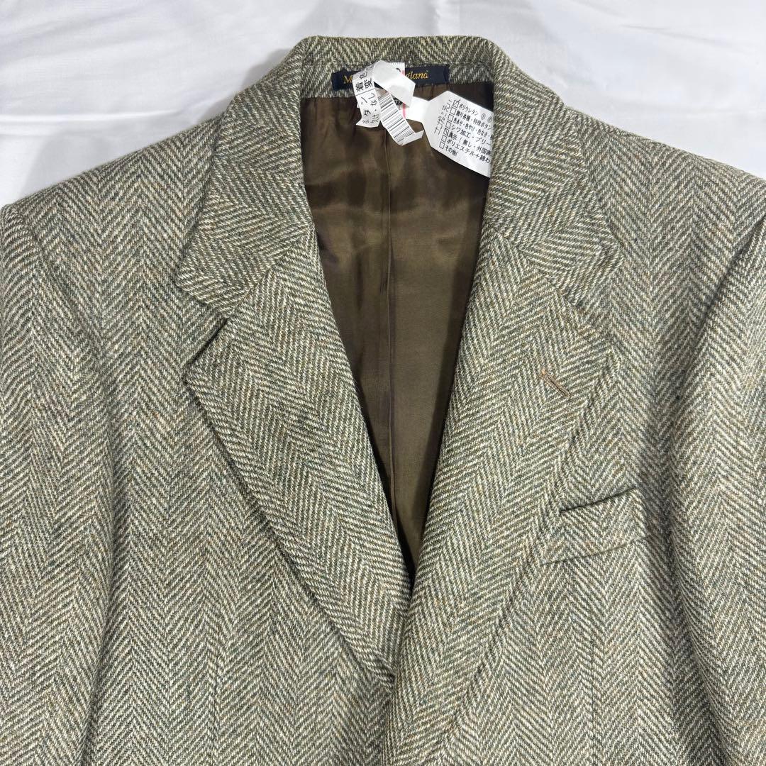 【希少】70's 青タグ ハリスツイード ヴィンテージツイードジャケット