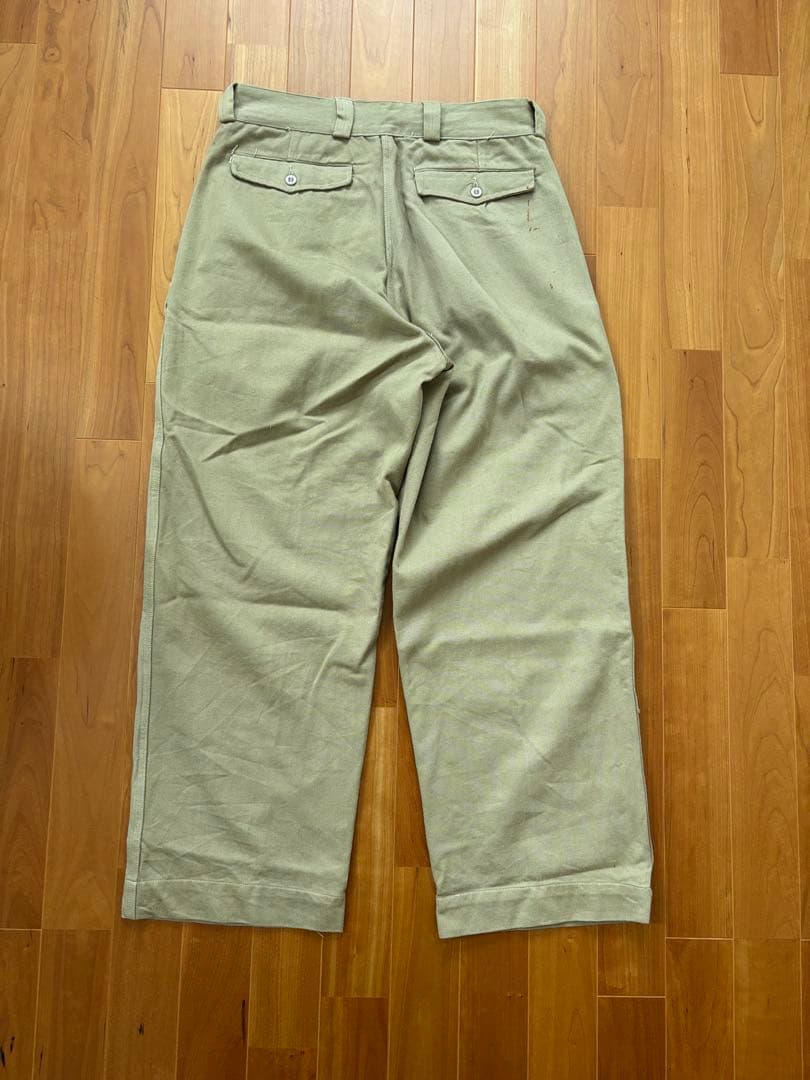 実物　フランス軍　M52チノ　ユーズドコンディション