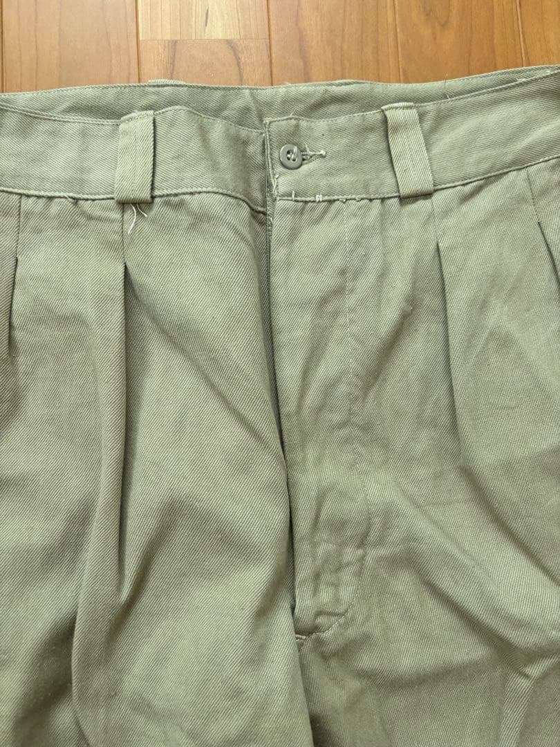 実物　フランス軍　M52チノ　ユーズドコンディション