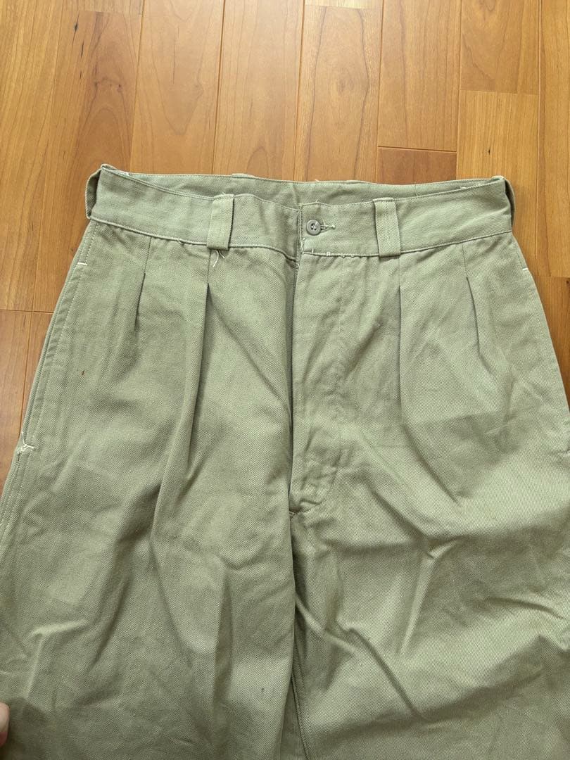 実物　フランス軍　M52チノ　ユーズドコンディション