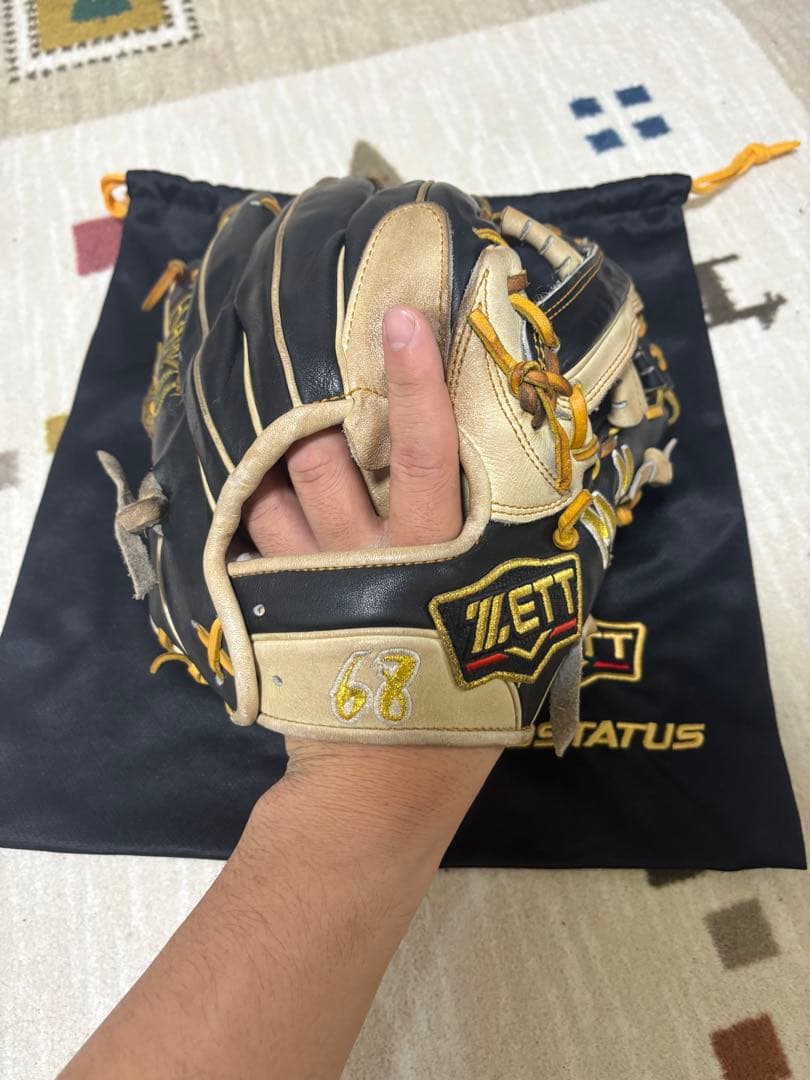 ZETT PROSTATUS 硬式グローブ 68