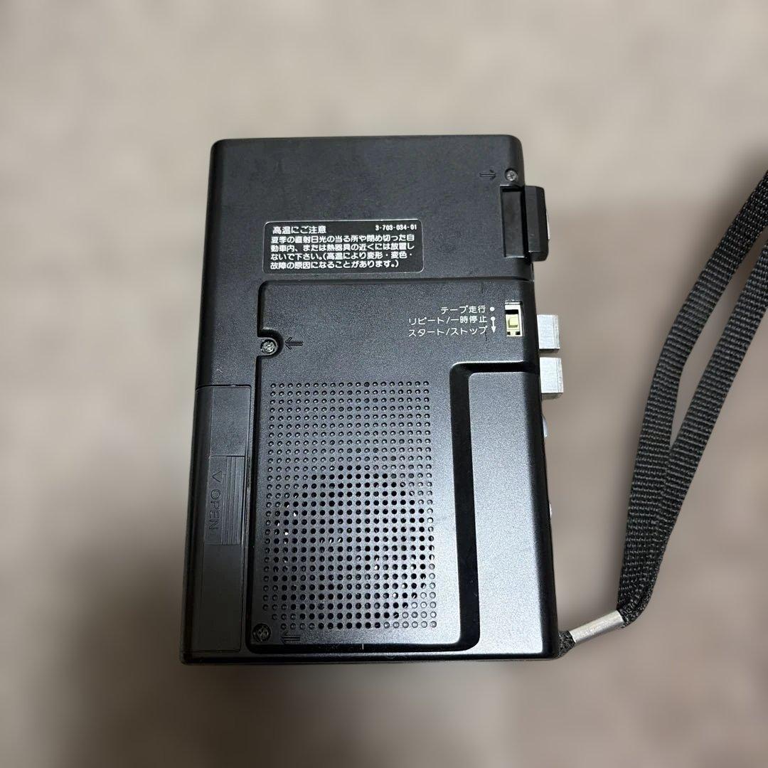 ジャンク　SONY TCM-HR2 カセットプレーヤー　ICリピート