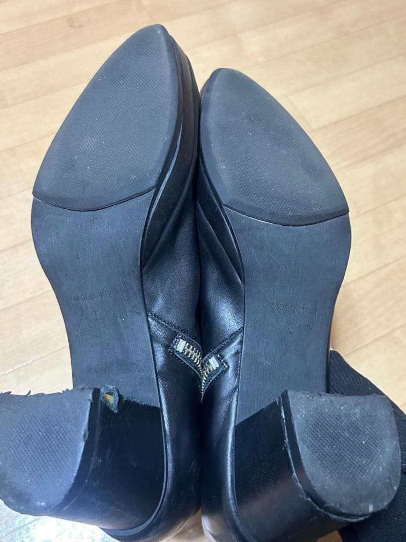 banal chic bizarre ヒールブーツ レザー