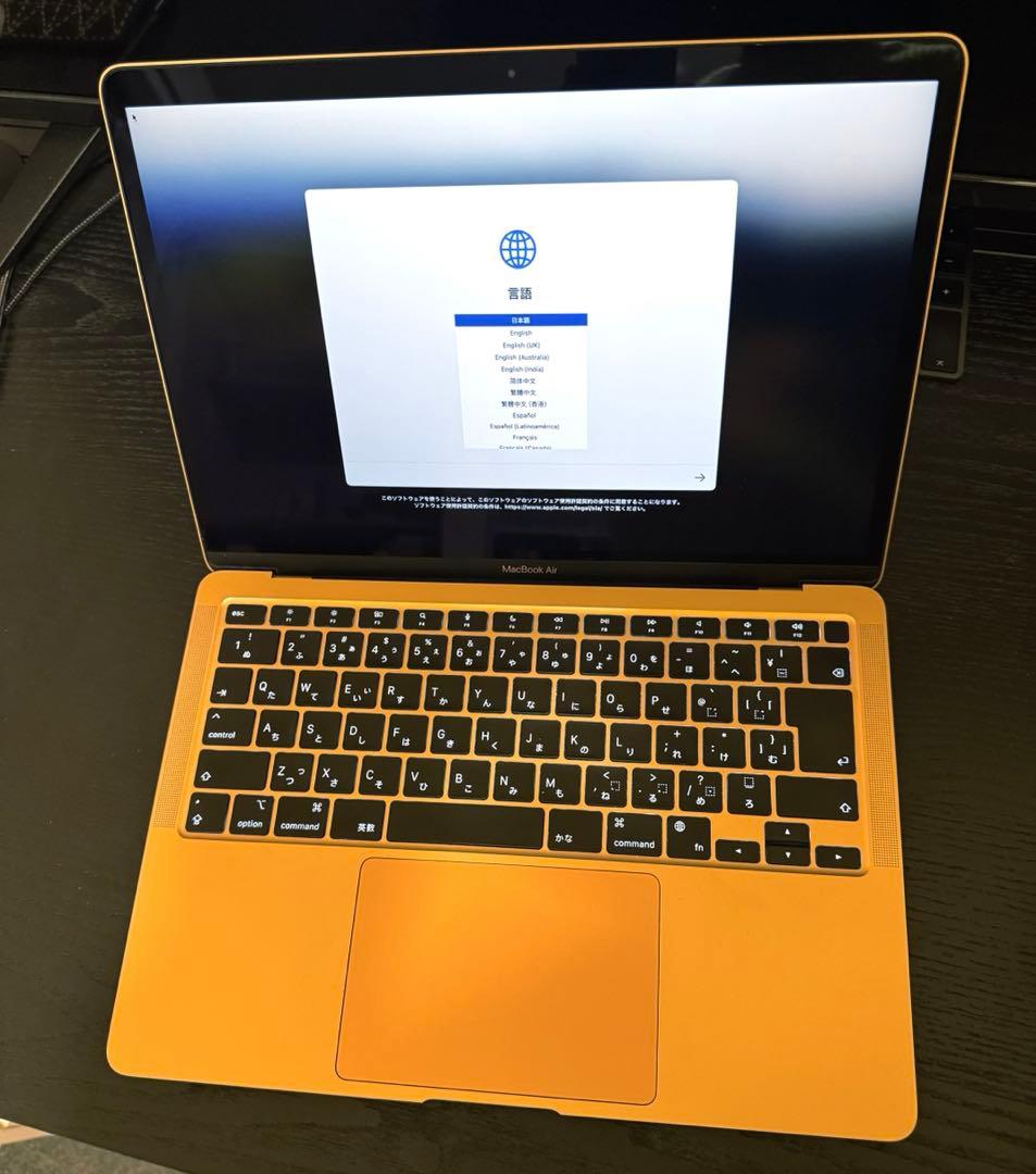 MacBook Air m1メモリ16GB SSD512GB ローズゴールド