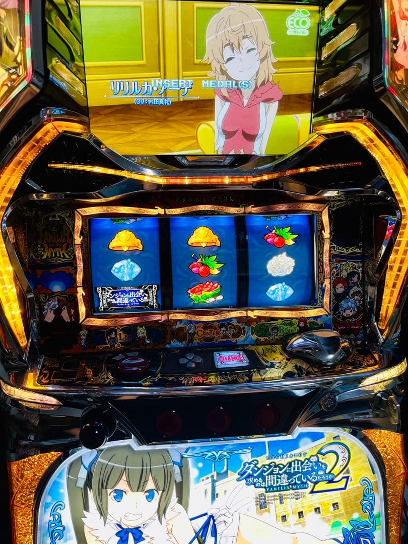 スロット実機　Sダンまち2XZ 不要機付き