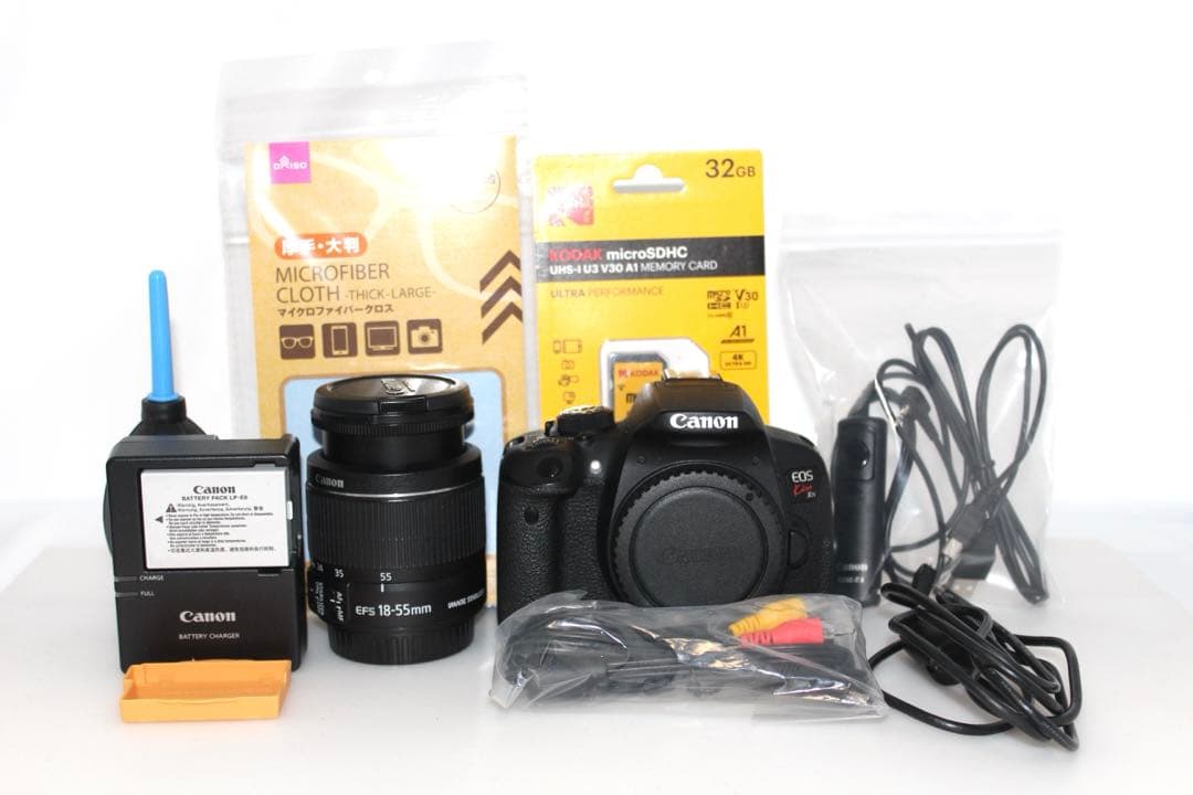 【美品】Canon Kiss X7i レンズセット手ぶれ補正レンズ　卒業式