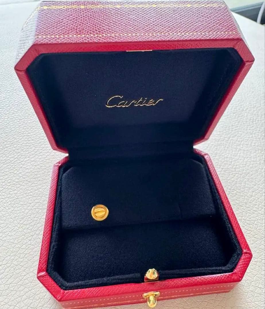 【美品】カルティエ Cartierラブ イヤリング ピアス イエローゴールド