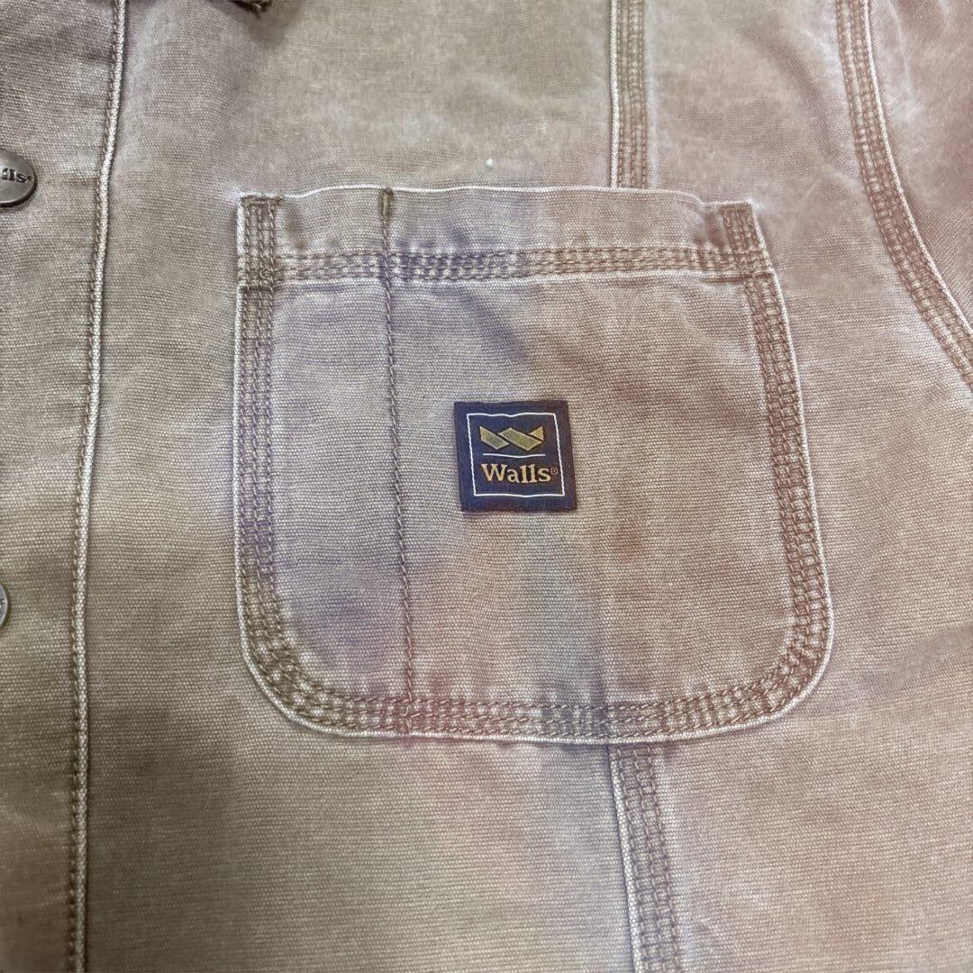 希少！Wallsウォールズ ダック生地トラッカーワークジャケット⭐️渋カッコいい