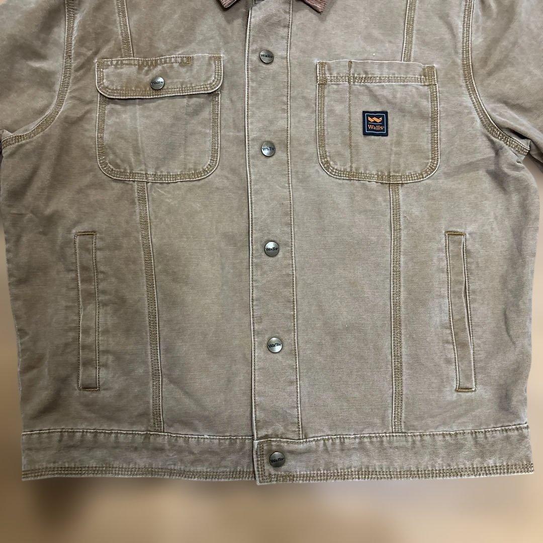 希少！Wallsウォールズ ダック生地トラッカーワークジャケット⭐️渋カッコいい