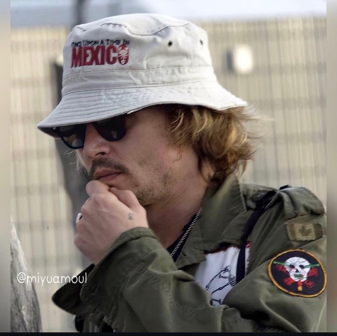 ジョニーデップ 着　ヴィンテージ　バケットハット