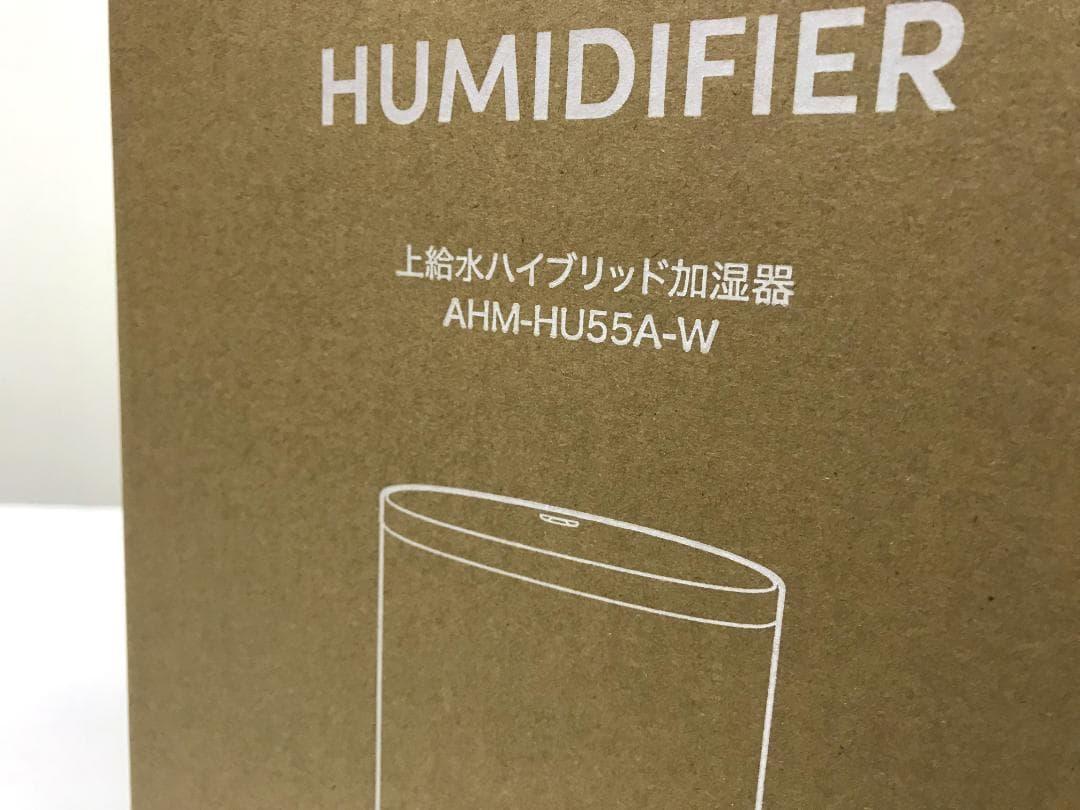 未開封　アイリスオーヤマ　上給水ハイブリット加湿器 AHM-HU55A