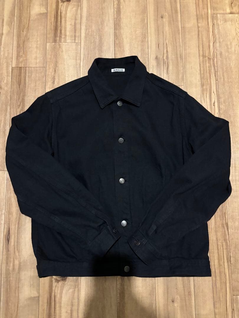 ジャケット・アウター AURALEE SELVEDGE LIGHT DENIM BLOUSON 4