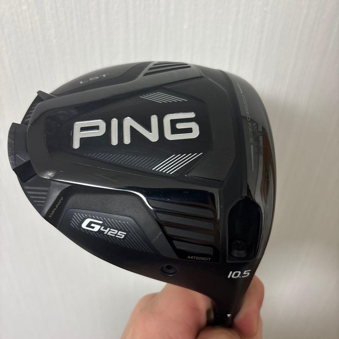 PING G425 LST ドライバー 10.5度　ヘッド　ヘッドカバー